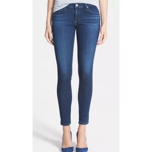AG Adriano Goldschmied The Legging Ankle Contour 360 Super Skinnh Jeans Size 24